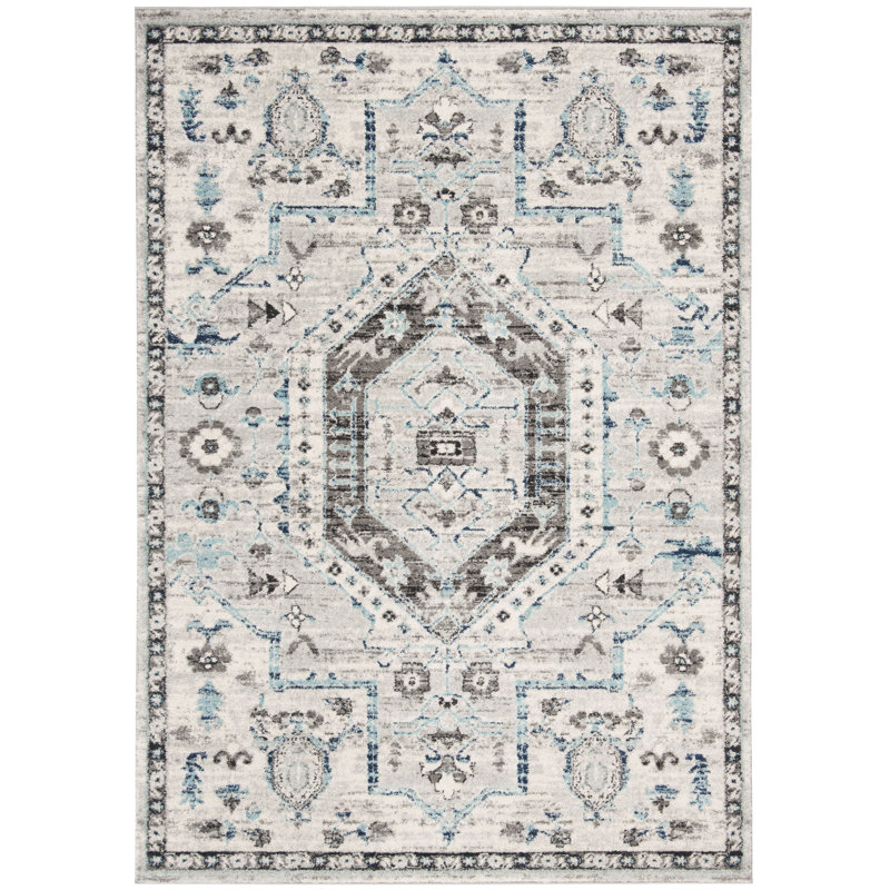 Royalston Oriental Hand Woven Area Rug, Rectangle 160 x 229 cm