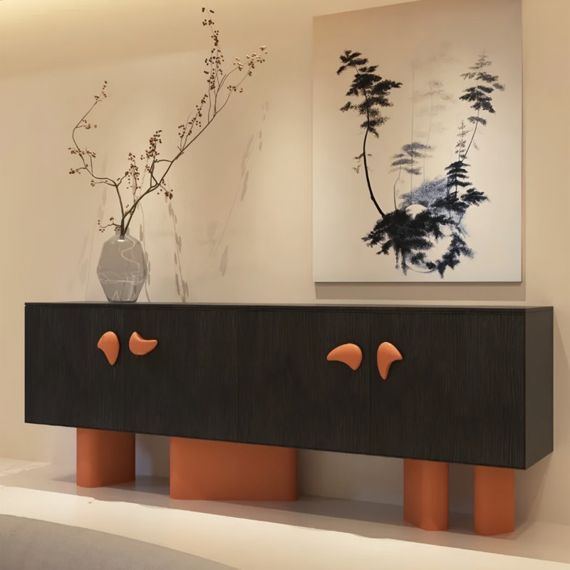 Console moderne moderne et pratique, H 31,5 po x l 94,49 po x P 15,75 po
