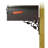 Savannah Aluminum Post Mounted Mailbox