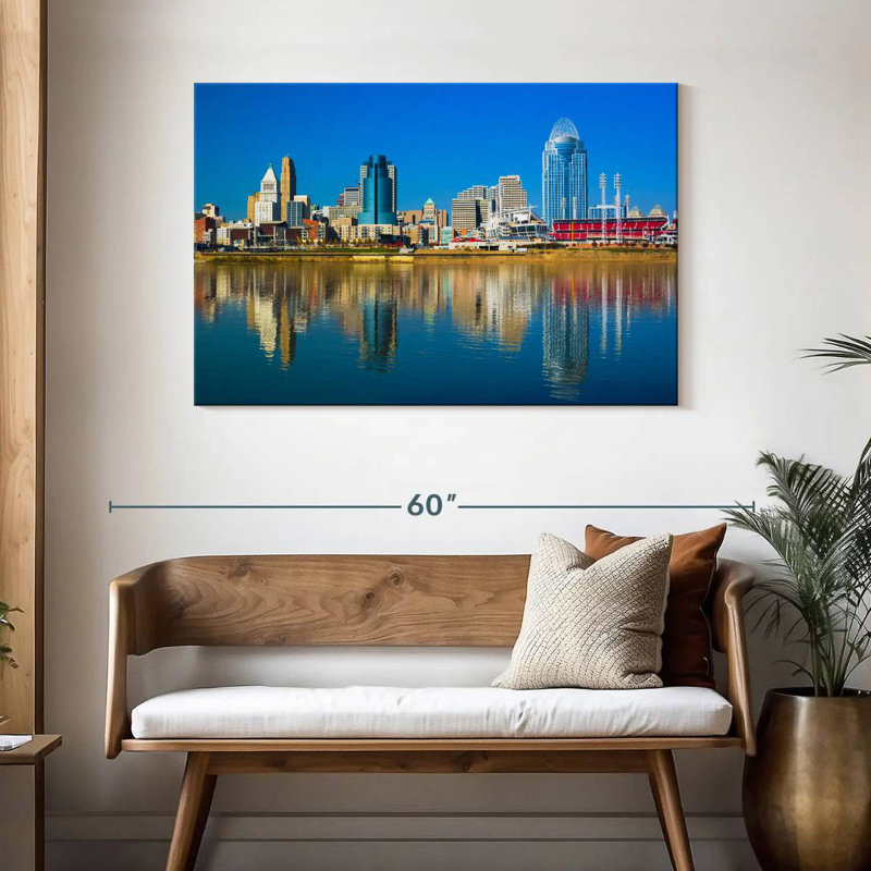 Rorry Cincinnati Riverfront, 30" H x 45" W