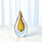 Amber 11'' Glass Table Vase