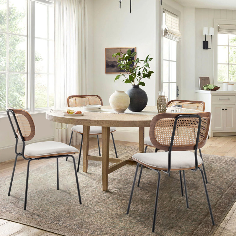 Antera Upholstered Dining Chair, Beige
