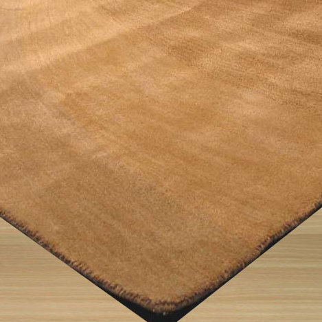 Tapis beige en laine touffeté à la main Abstract, Rectangle 11 pi 9 po x 14 pi 9 po