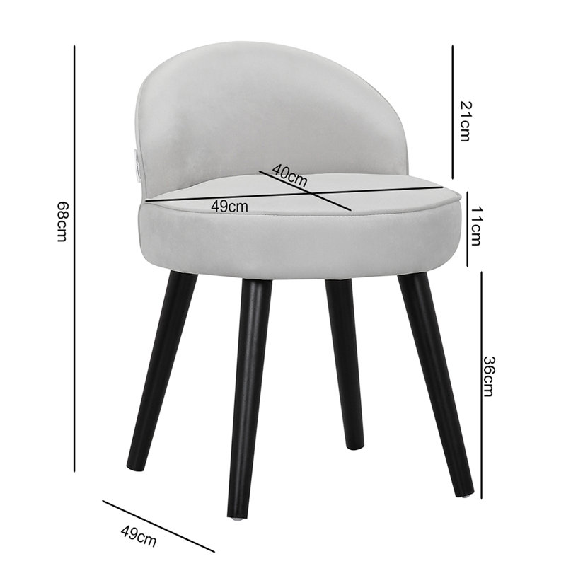 Accent Stool, beige