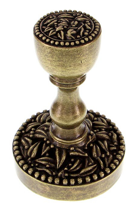 San Michele Robe Hook, Antique Brass