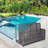 Poolside Float Storage, Outdoor Storage, Patio Poolside Float Storage Basket, Storage Box, Outdoor Pool Caddy-104276182