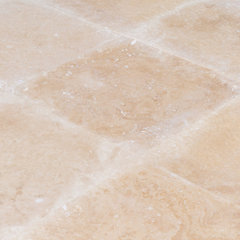 Travertine Stone Look Wall & Floor Tile, 18" W x 18" L
