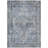Machine Washable Indoor/Outdoor Xhevrie Blue Rug-1718753790