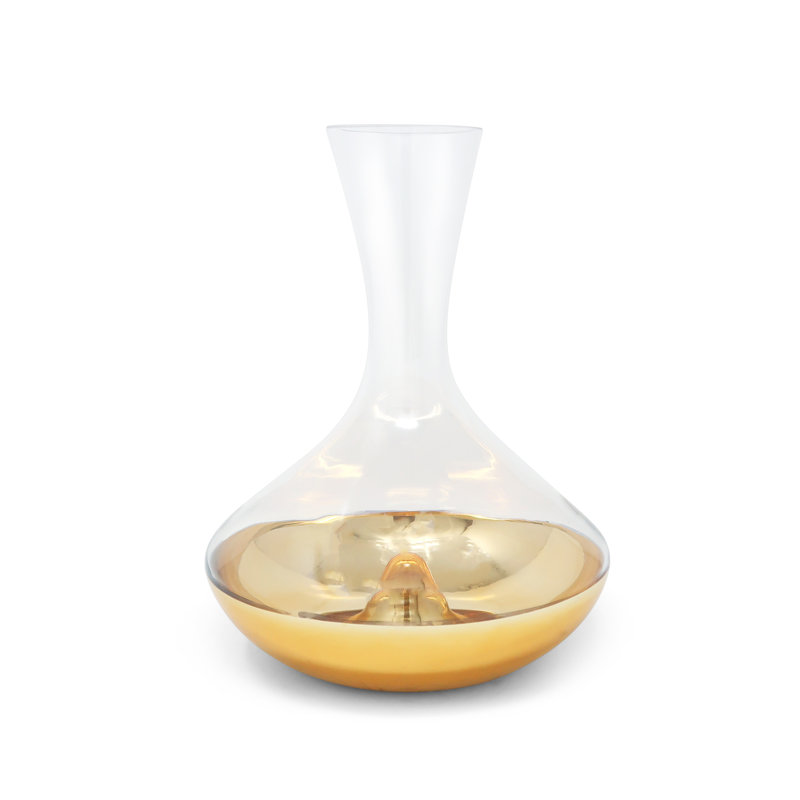 Carafe à décanter Erkmar avec fond doré