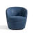 Aunna PU Leather Swivel Soft Cushion Accent Chair-1413390081