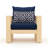 Sehrish Patio Chair With Sunbrella Cushion Covers-832294077