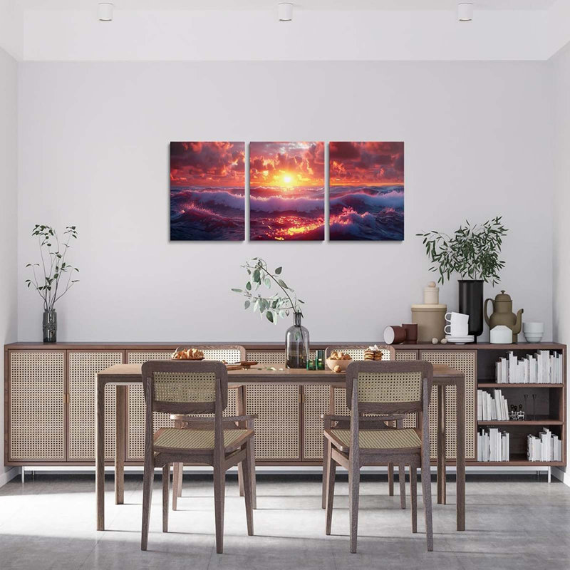 3 Piece Wrapped Canvas Print