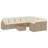Vidaxl Garden Sofa Set Beige