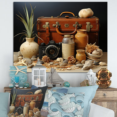 " Beach Travels Collage I "