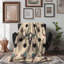 Native Heritage Harmony - couverture en sherpa 1 pièce de qualité supérieure - reproduction d'art luxueuse-97548294