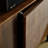 Black walnut solid wood TV cabinet-105341446