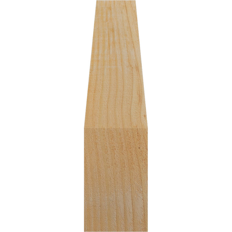 Attelle de genou Funston, Sapin de Douglas, Brute, H 18 po x l 4 po x P 14 po