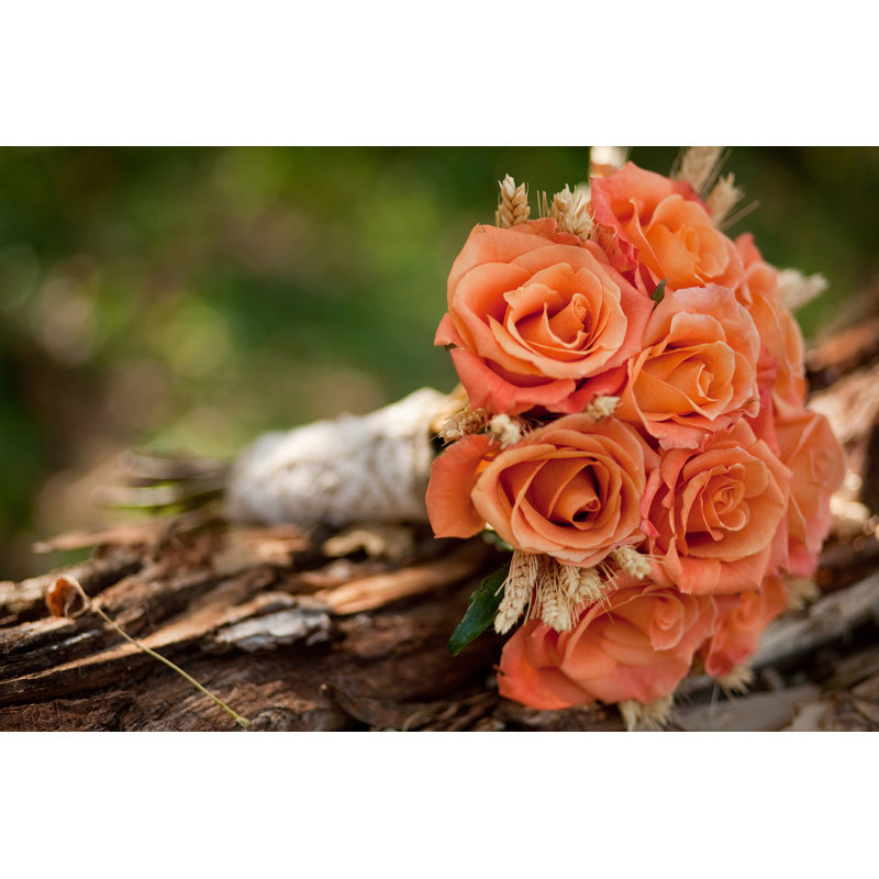 Wedding Bouquet - Wrapped Canvas Print, 61cm H x 91cm W x 3.8cm D