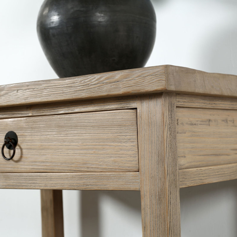 Helana 28'' W Solid Wood Console Table
