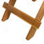 AUCUNE INSTALLATION REQUISE, PLATEAU EXTÉRIEUR EN BOIS D'ACACIA PLIABLE ET RÉGLABLE (FINITION Teck)