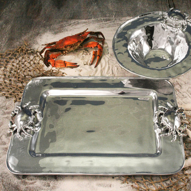 Ocean Aluminum Decorative Tray