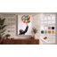 Chimpanzee and Balloons Modern 1 Piece Wrapped Canvas Wall Art-776464902-776464897