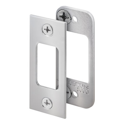 Stainless Steel High Security Deadbolt Strike (2 Piece)