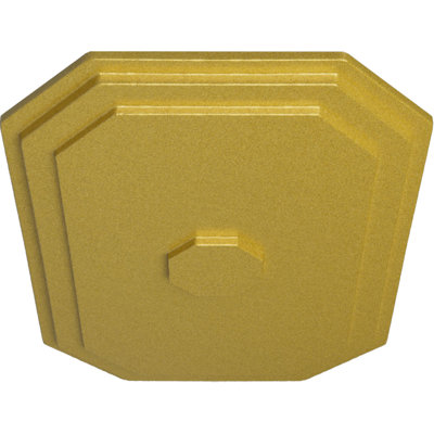 Médaillon de plafond Felix l 25 1/4 po x H 17 1/4 po x P 1 3/4 po