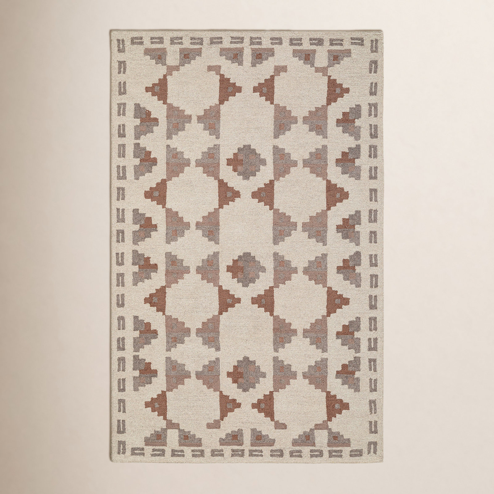 Elsey Hand-Tufted Wool Rug, Rectangle 7'9" x 9'9"