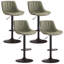 Tabourets de bar pivotants à hauteur réglable Modern-1974139883