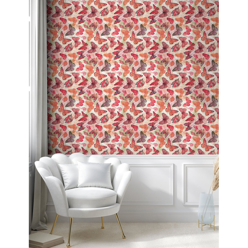 Rouleau Chaudhry, Corail saumon séché rose, L 100 po x l 13 po