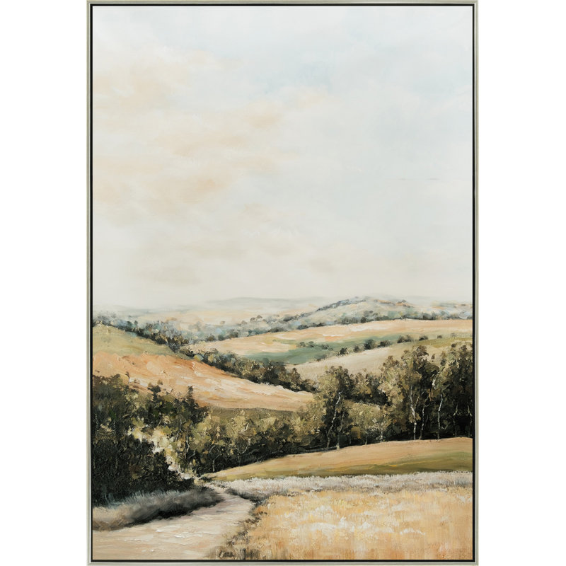 «Golden Valley II», art mural sur toile