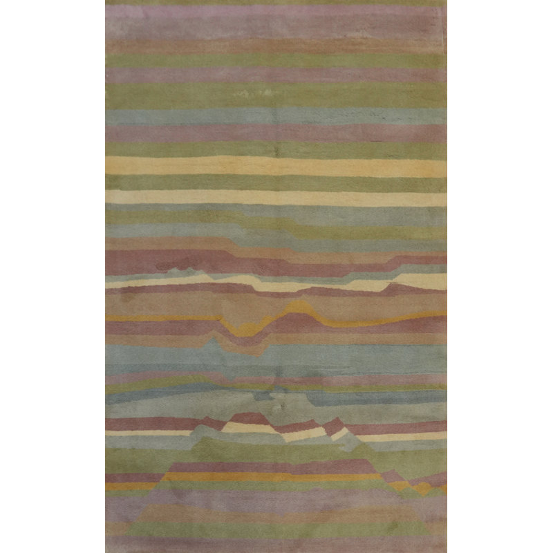 Tapis de style Gabbeh 6 x 9