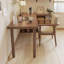 62.99"Light walnut L-Shaped Solid Wood desks-107408480