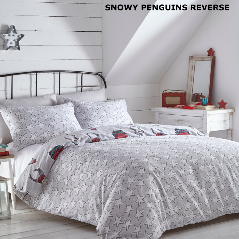 Broderick Polyester Geometric Shapes Duvet Cover Set with Pillowcases Included, Single - 1 Standard Pillowcase