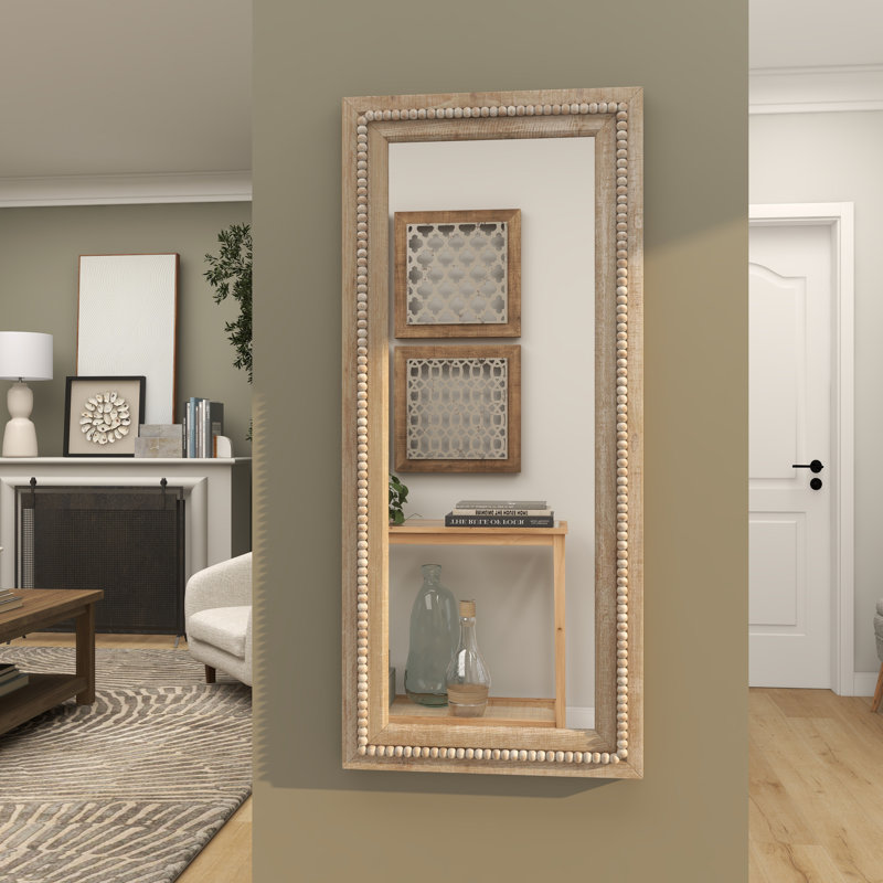 Miroir mural Vivienne, Brun, 54 po x 24 po