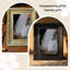 Cadre noir 3 pièces pour photos et cadeaux de mariage 5 "x 7"