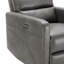 Fauteuil inclinable électrique pivotant en cuir Mila-114111993