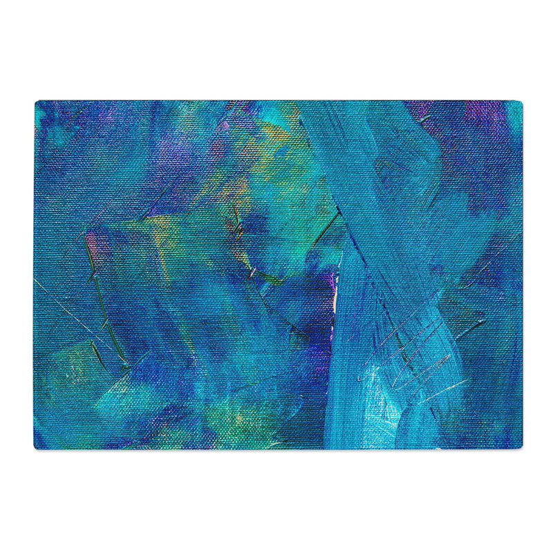 Tempered Glass Art Painting Vol.232 Chopping Board, 39 cm W x 28.5 cm L