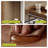 Table d'appoint en bois massif, chariot de tissage en rotin noyer.