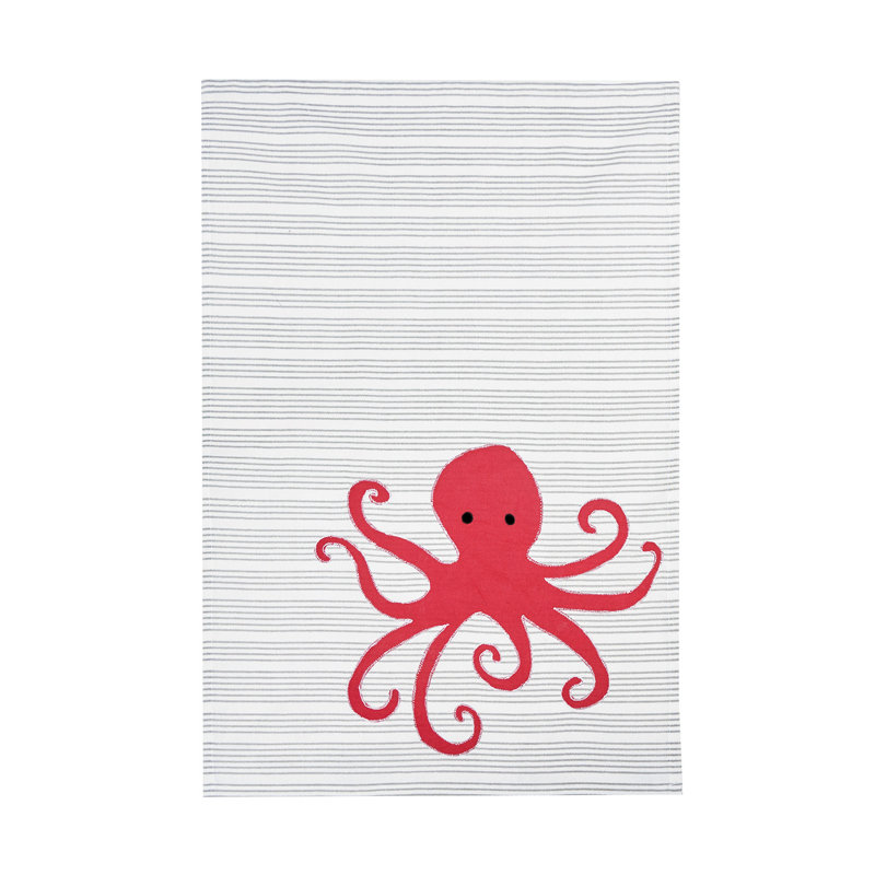 Ensemble de 2 serviettes de cuisine Octopus