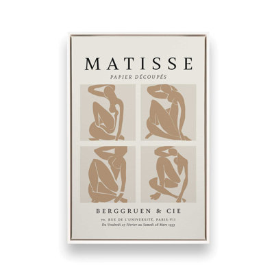 Nus Brun Matisse, affiche d'art