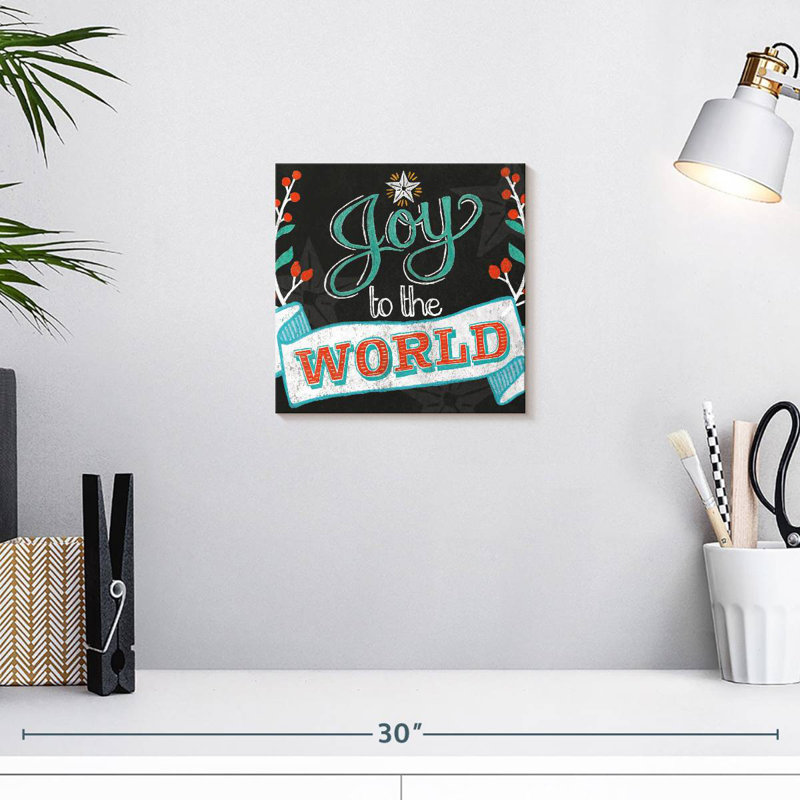 Tergel Joy To The World, H 10 po x l 10 po