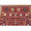 Tapis de couloir indien rouge 3x8