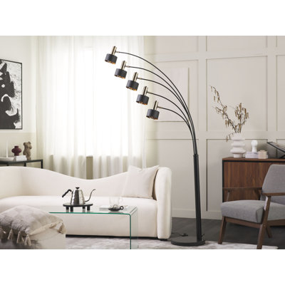 Eithan 210cm Glossy Task Floor Lamp