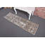 Tapis de couloir vintage en laine beige 20,1 x 67,3 po Vintage