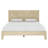  Aleshire Mid-Century Modern 58.7'' W Full Bed with Chevron Headboard-914901620