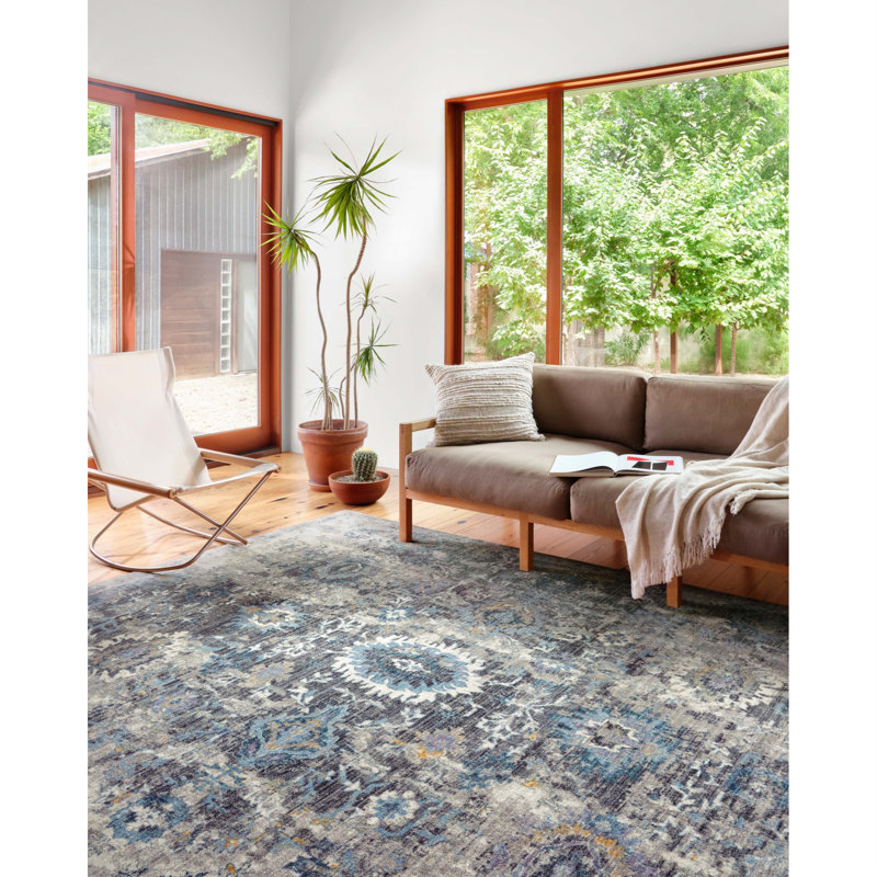 Leonara Oriental Indoor Rug, Square 1'6"