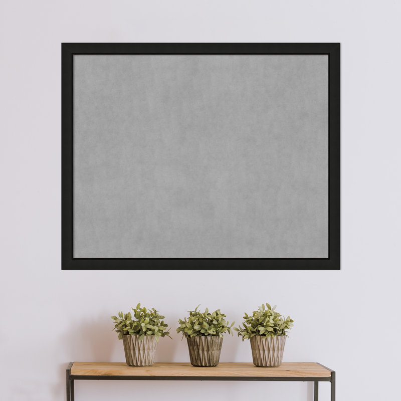 Tableau magnétique encadré noir Phil Midnight, H 35 po x l 43 po
