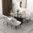 Elian Velvet Side Chair Dining Chair-799918217